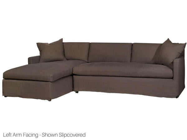 Louis 2pc Sectional - Essentials Collection