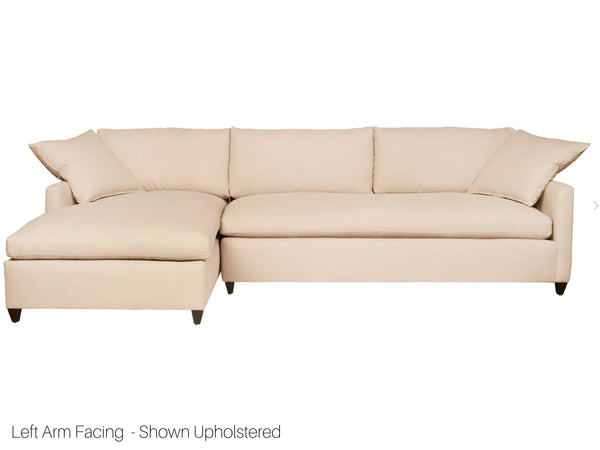 Louis 2pc Sectional - Essentials Collection