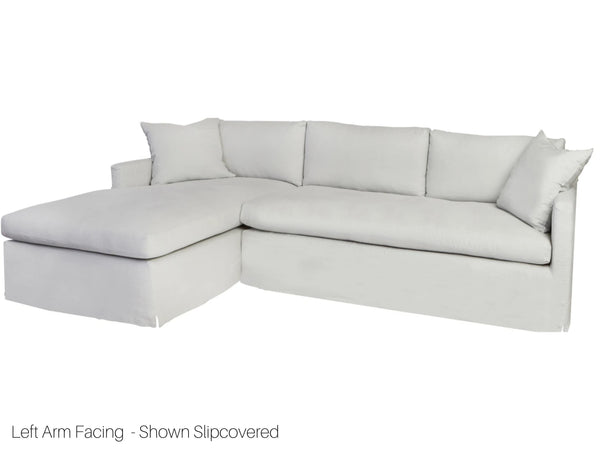 Louis 2pc Sectional - Essentials Collection