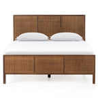 Melbourne Bed - Brown Wash