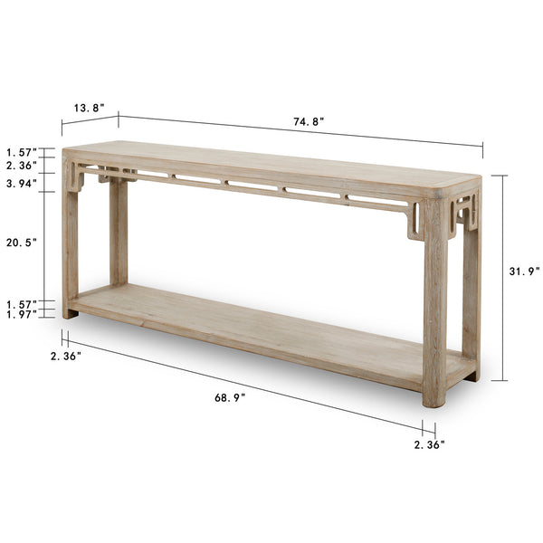 Ming Arch Console Table - Large