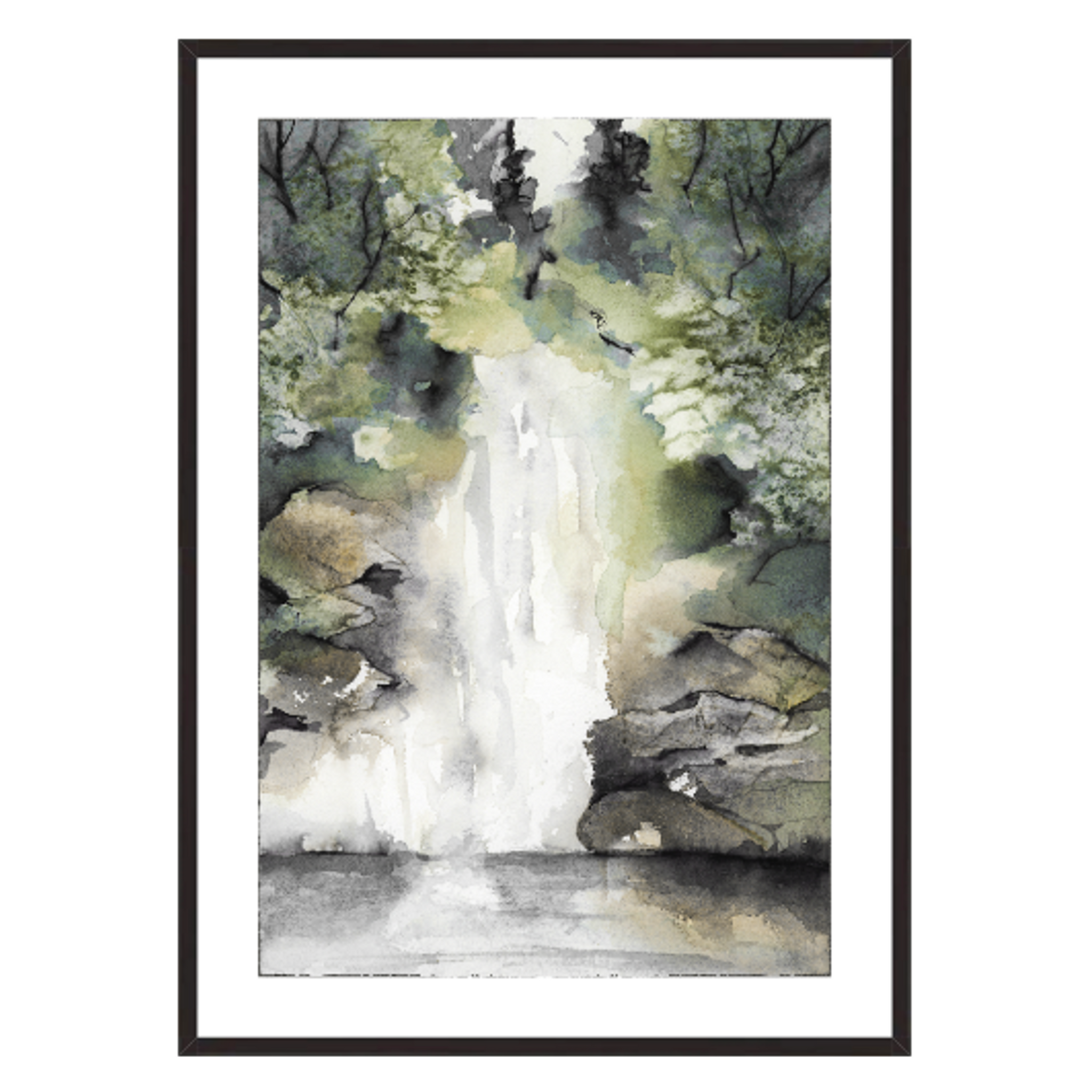 Misty Waterfall I