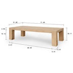 Naples Heritage Coffee Table Large