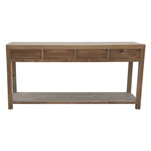 Naples 4 Drawer Console