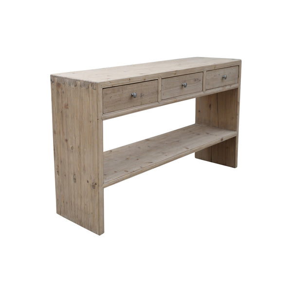 Naples 3 Drawer Console