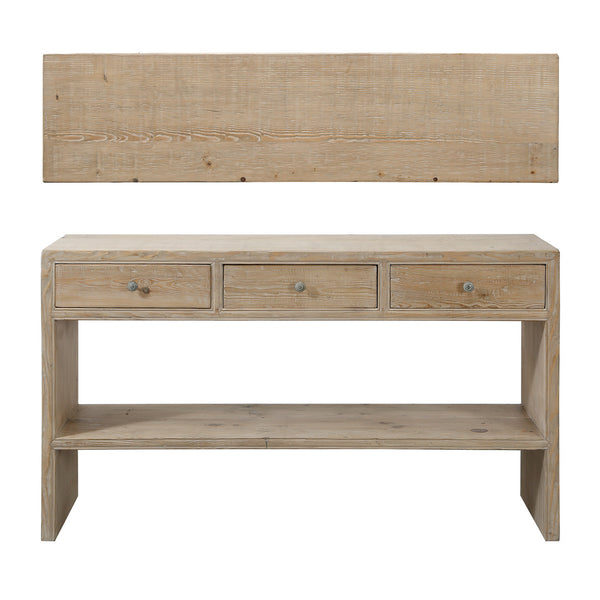 Naples 3 Drawer Console