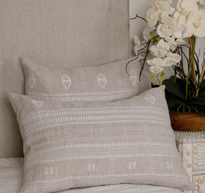 Racer Pillow Sham - Greige