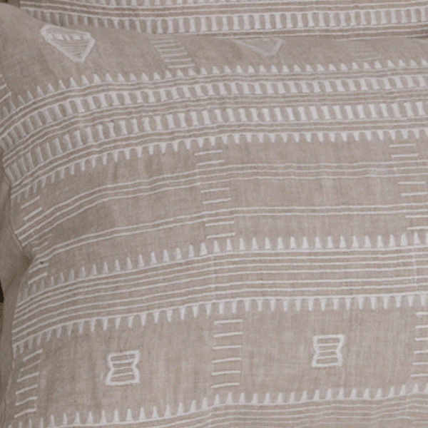 Racer Pillow Sham - Greige