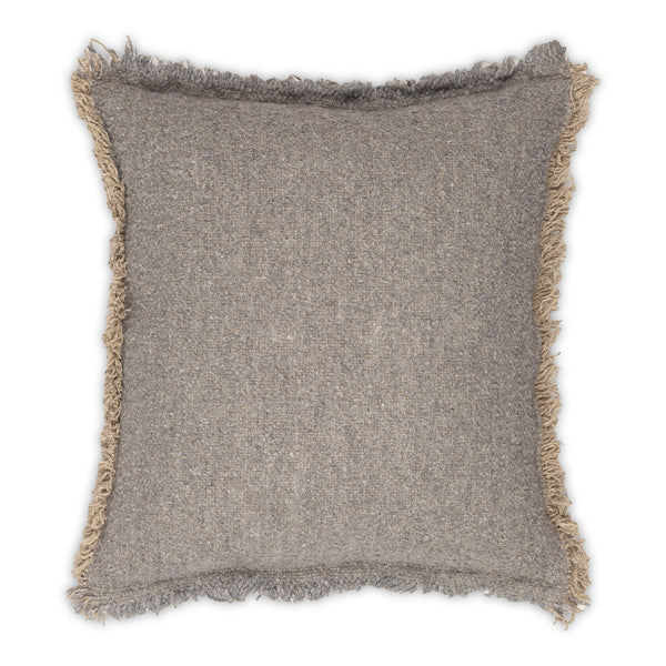 Riley Frayed Pillow - Livid