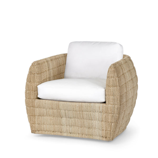 Ventura Swivel Lounge Chair - Natural