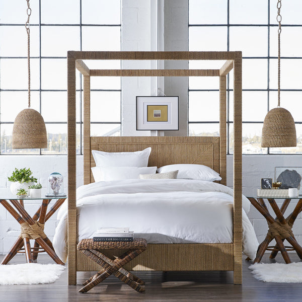 Woodside Canopy Bed - Natural