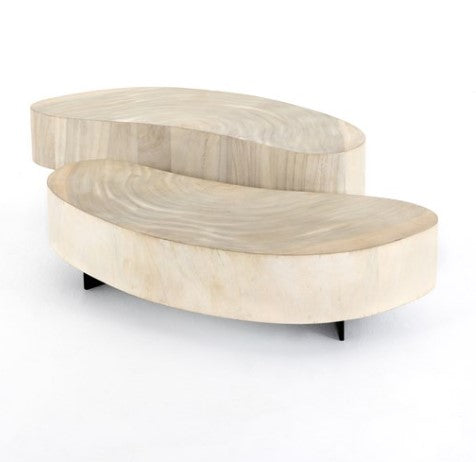 Annette Coffee Table - Bleached Guanacaste