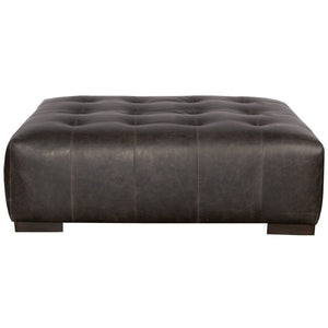 Arden Ottoman - Indiana Charcoal