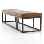 Beauford Bench - Warm Taupe