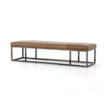 Beauford Bench - Warm Taupe