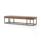 Beauford Bench - Warm Taupe