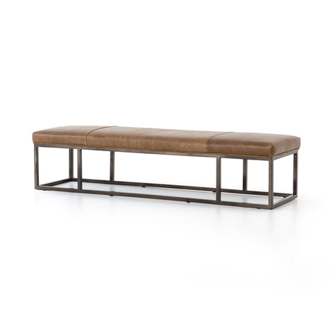 Beauford Bench - Warm Taupe