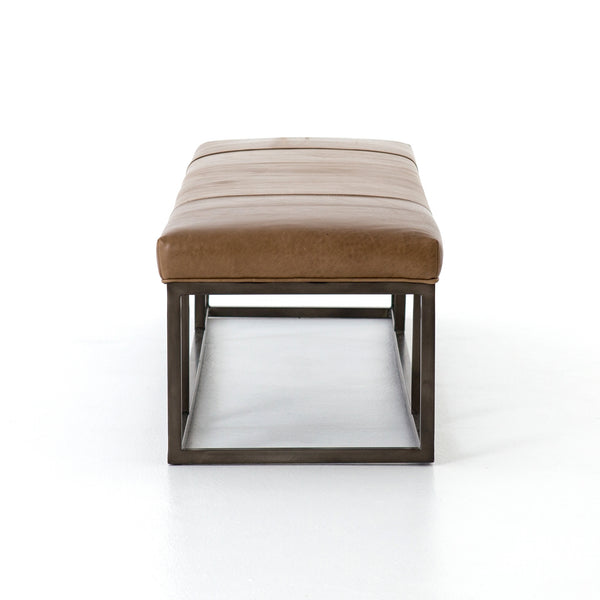 Beauford Bench - Warm Taupe