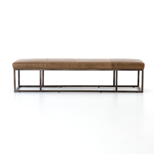 Beauford Bench - Warm Taupe