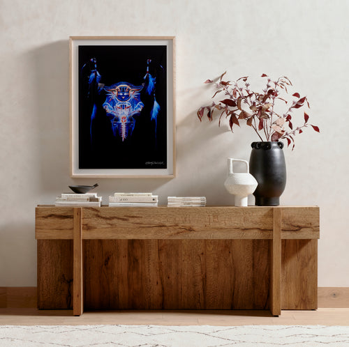 Beckham Console Table - Rustic Oak