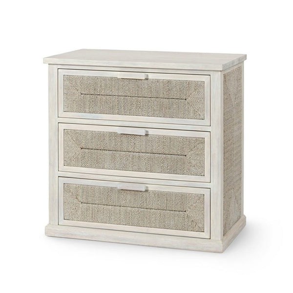 Santa Barbara 3 Drawer Chest - White Wash