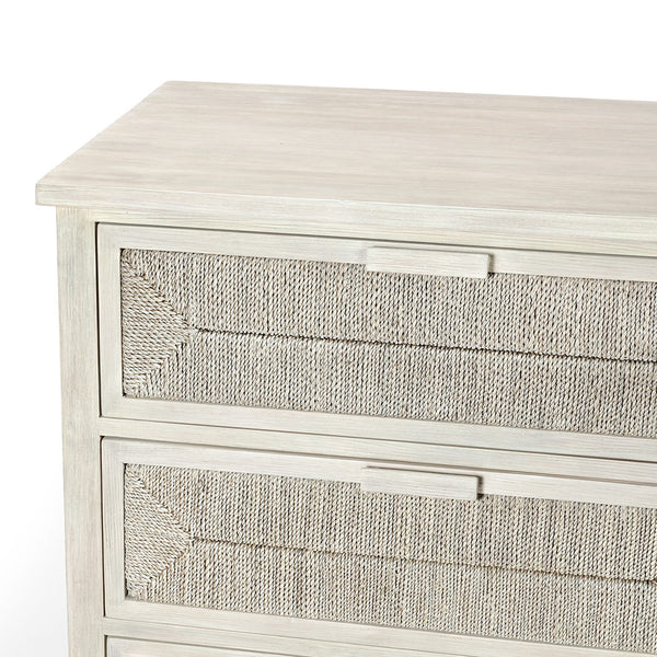 Santa Barbara 3 Drawer Chest - White Wash