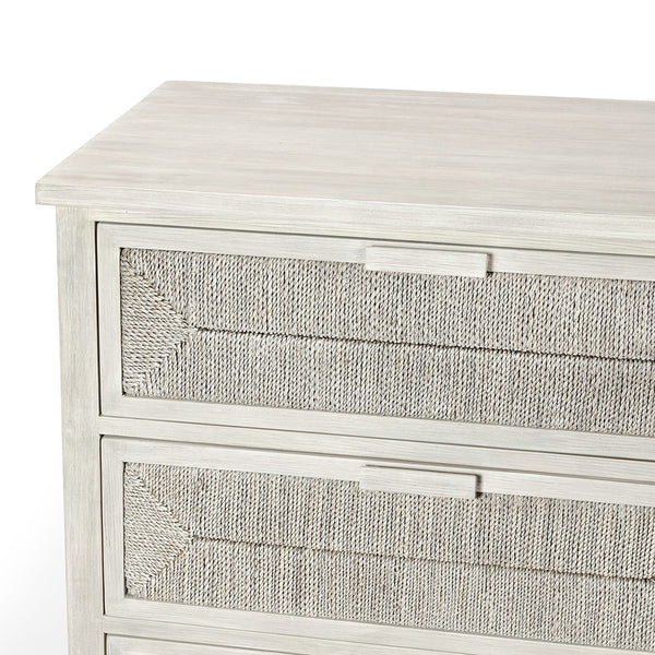 Santa Barbara 6 Drawer Dresser - White Wash