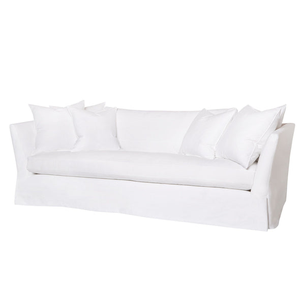 Seda 100in Sofa - Molino White