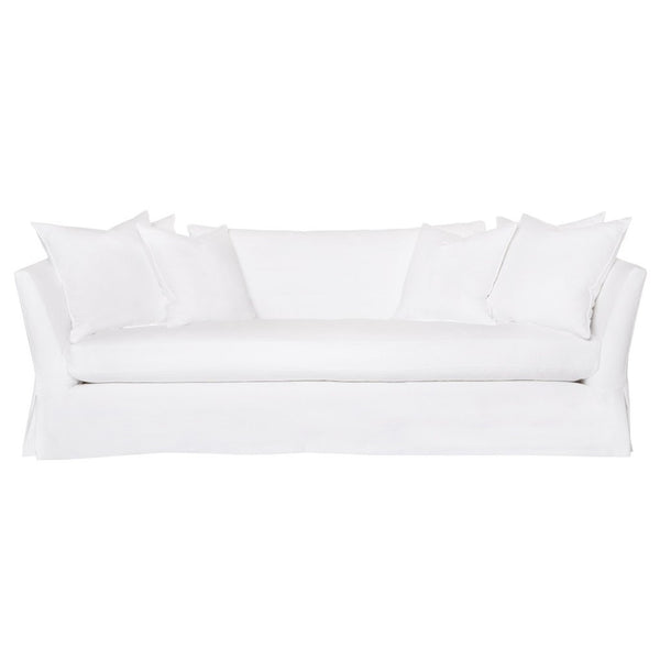 Seda 100in Sofa - Molino White