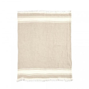 Belgian Fouta - Flax Stripe