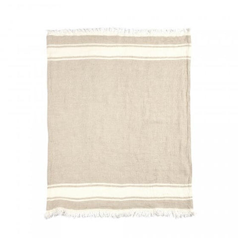 Belgian Fouta - Flax Stripe