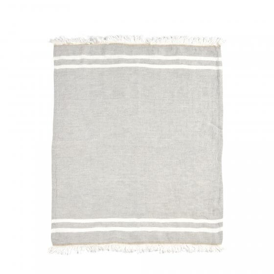 Belgian Fouta - Gray Stripe