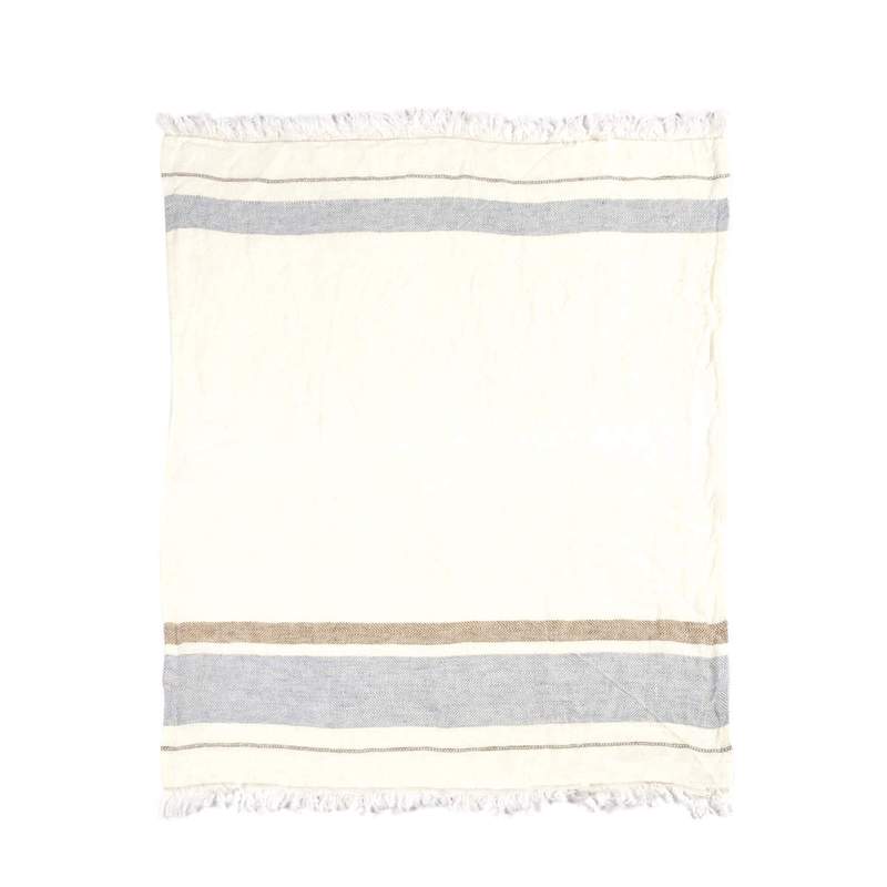 Belgian Fouta - Oyster Stripe