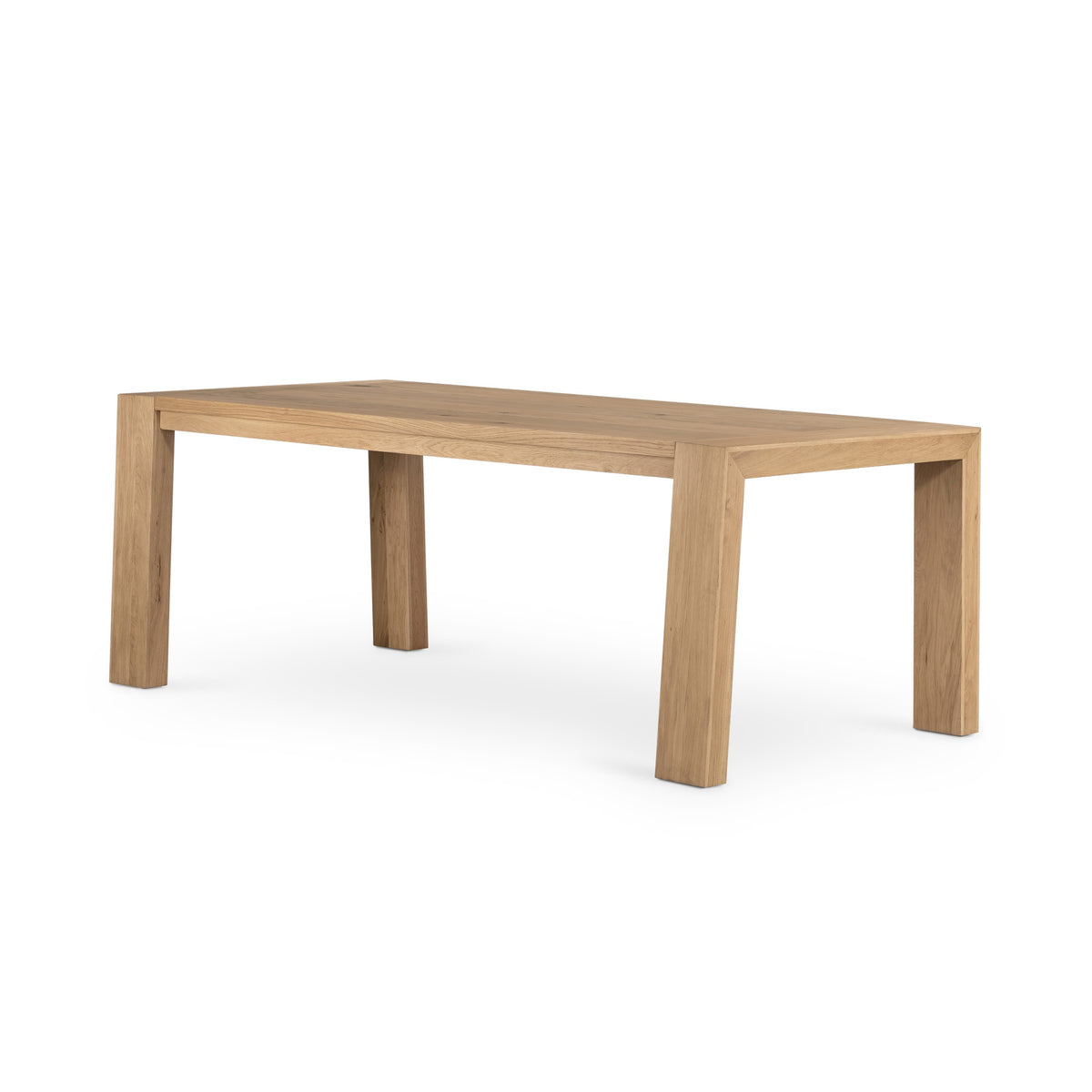 Caprice Dining Table - Light Oak Resin
