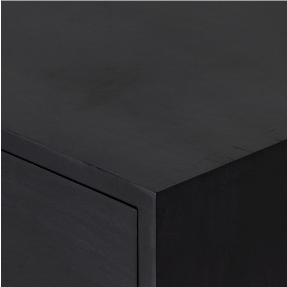 Isabelle Nightstand - Black Wash