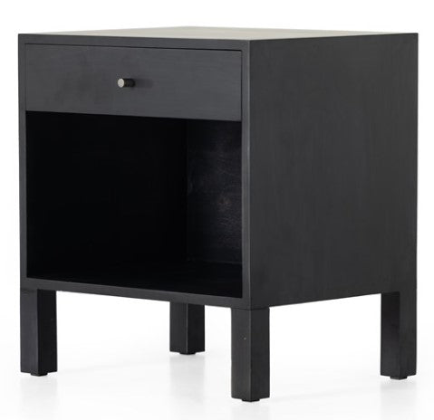 Isabelle Nightstand - Black Wash