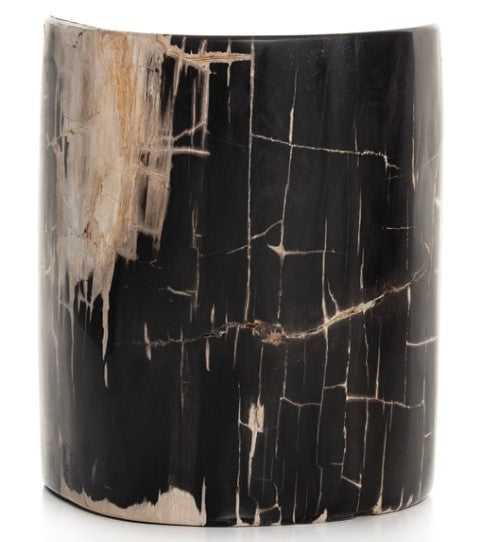 Kara End Table - Dark Petrified Wood