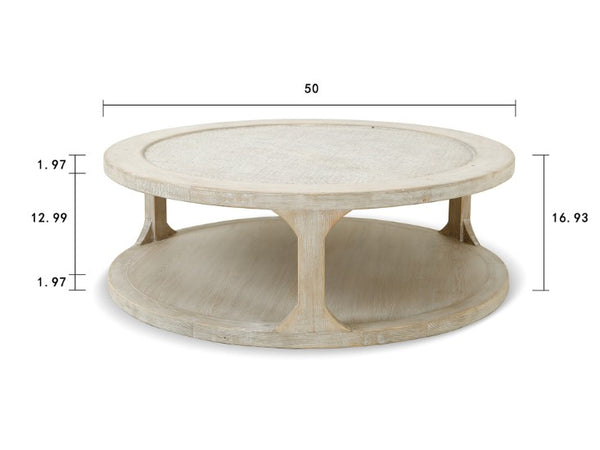 Malta Round Coffee Table