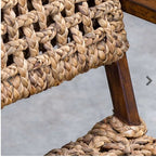 Remi Woven Accent Chair - Pecan