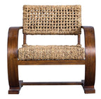 Remi Woven Accent Chair - Pecan