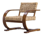 Remi Woven Accent Chair - Pecan