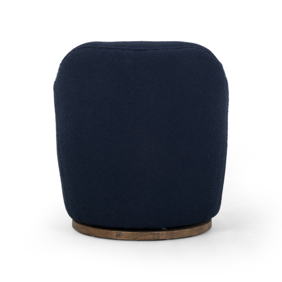 Rory Swivel Chair - Indigo