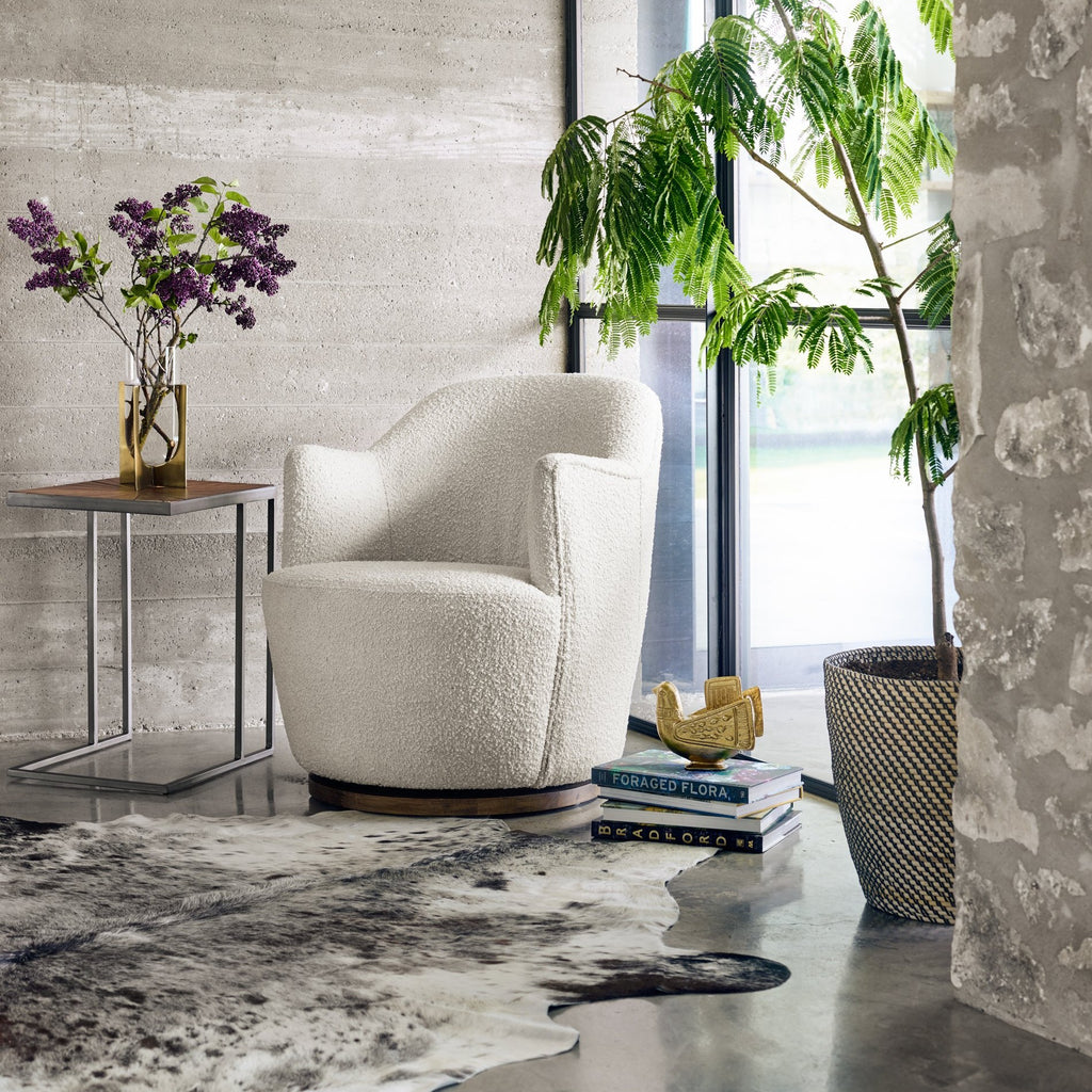 Rory Swivel Chair - Knoll Natural