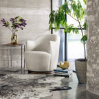 Rory Swivel Chair - Knoll Natural