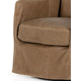 Sarah Swivel Chair - Leather