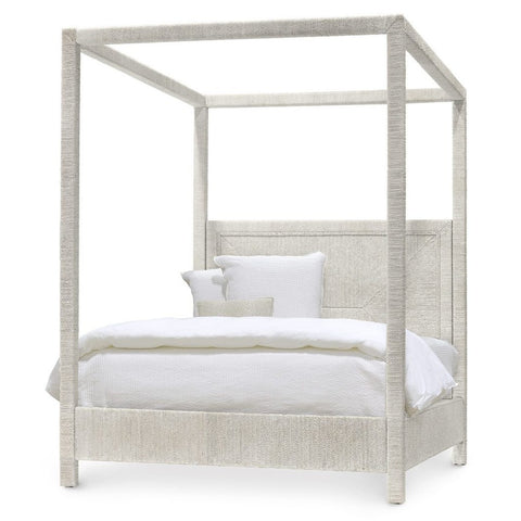Woodside Canopy Bed - White Wash
